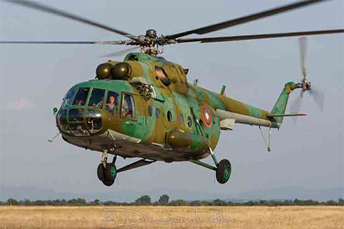 Cae helicóptero militar en Bulgaria, dos muertos